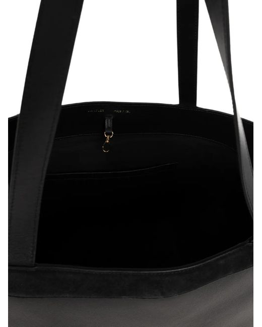 Wandler Black Medium Ida Leather Tote Bag