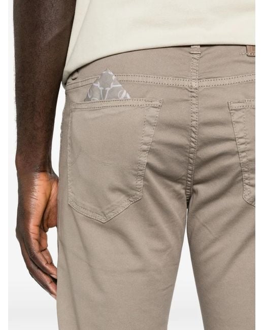 Jacob Cohen Natural Button-Up Jeans for men