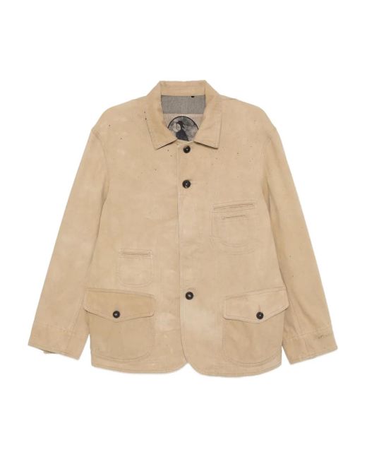 Ziggy Chen Natural Cotton Denim Jacket for men