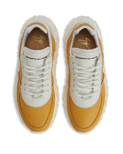 Giuseppe Zanotti Yellow Trainers