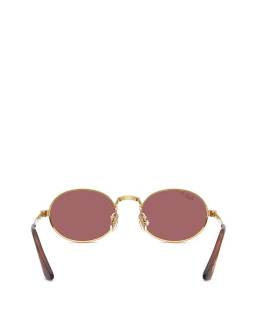 Ray-Ban Pink X A$Ap Rocky Oval Sunglasses