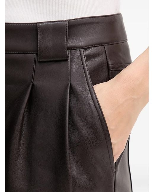 Ouí Black Pleated Trousers