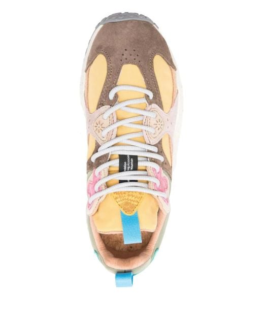 Flower Mountain Pink Wave Sneakers