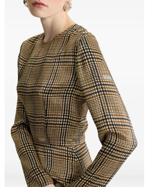 Patou Natural Asymmetrisches Kleid