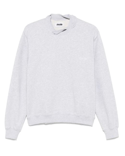 Magliano White Gym Sweatshirt