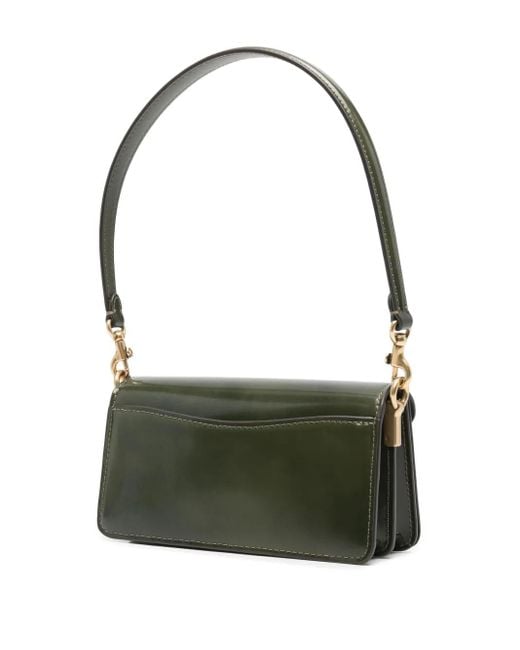 COACH Green Spazzolato Tabby 20 Shoulder Bag