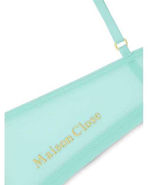 Maison Close Blue Double Sens Corbeille Sheer Bra