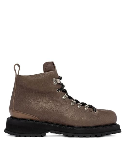 メンズ Buttero レザー ブーツ Brown
