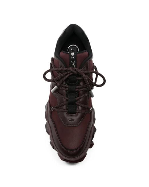 Jimmy Choo Brown Diamond X Ii Sneakers