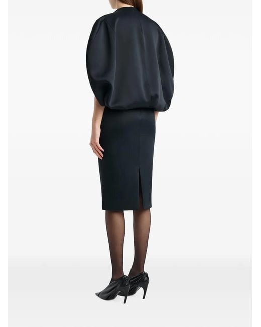Khaite Black Dakota Dress
