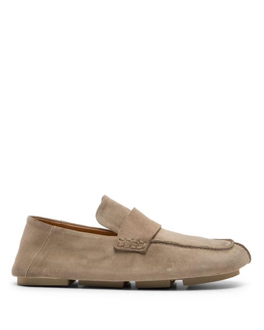 Marsèll Brown Toddone Suede Loafers