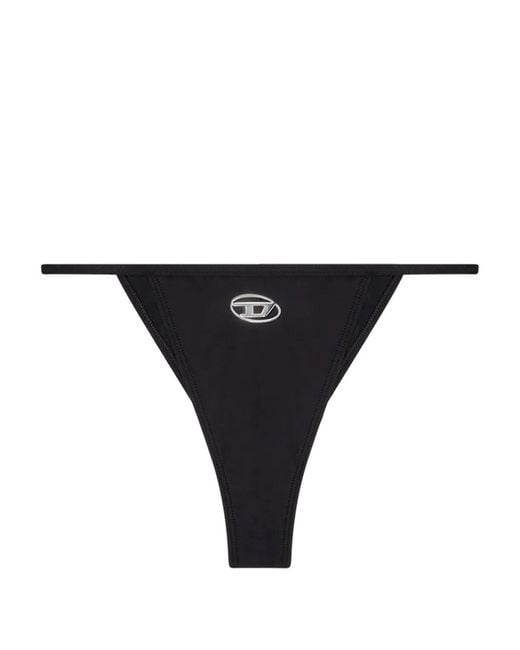 DIESEL Black Camille Bikini Bottom