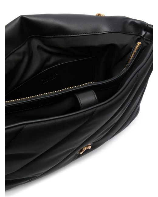Pinko Black Maxi Love Shoulder Bag