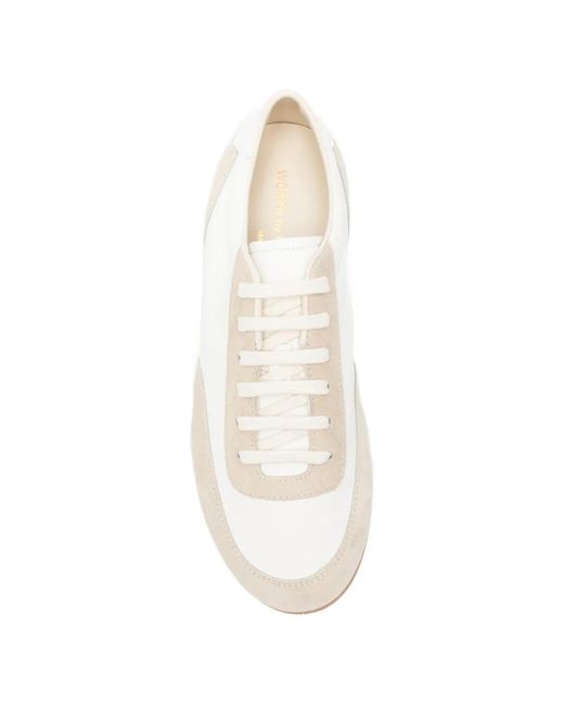 Common Projects White Boots Minimal Suede