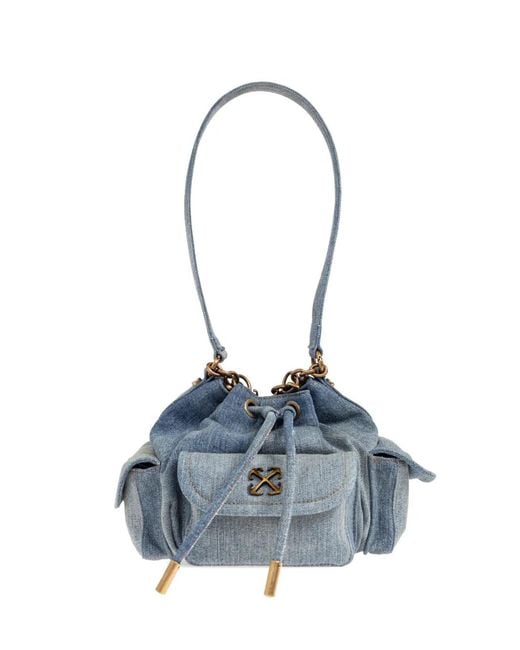 Off-White c/o Virgil Abloh Blue 'Dumbo' Hand Bag
