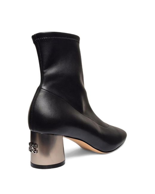 Casadei Black Block-Heel Ankle Boots