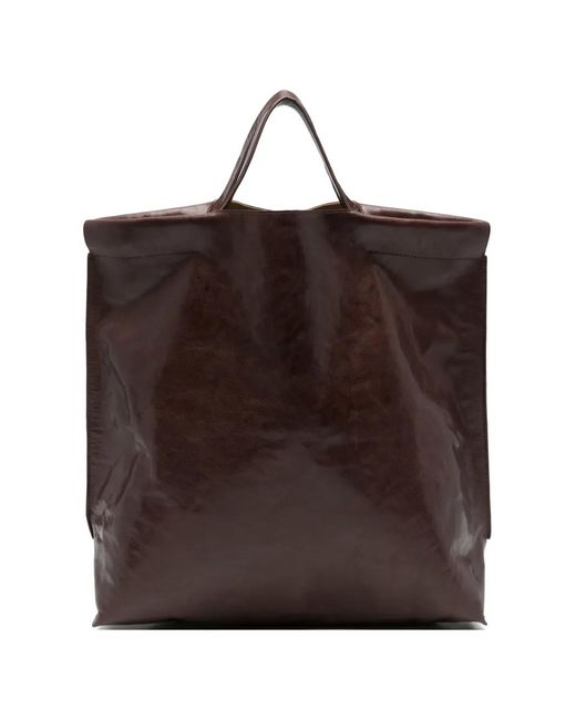 Bea Mombaers Brown L Shopper Tote Bag