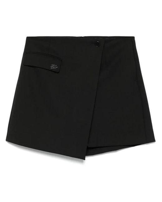 Karl Lagerfeld ロゴ スコート Black