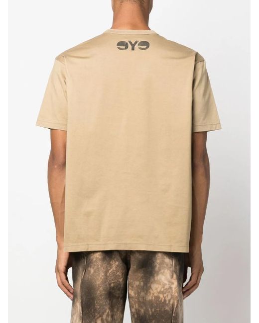 Junya Watanabe T-Shirt Mit Logo-Print in Natural für Herren