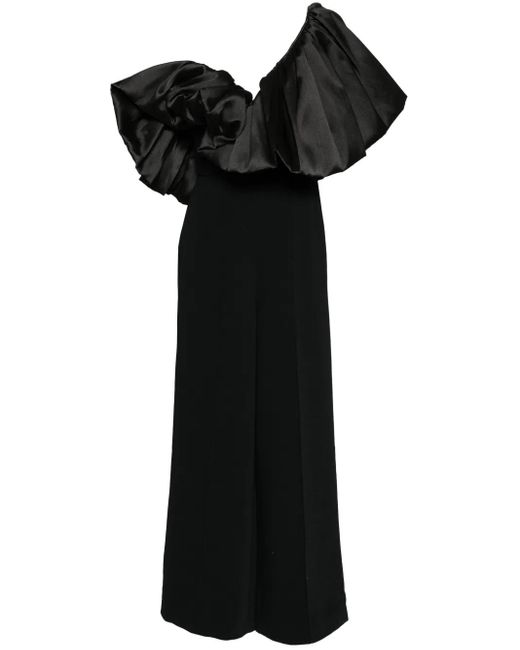 Solace London Black Perla Jumpsuit