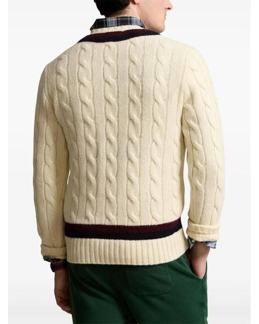 Pull À Manches Longues Polo Ralph Lauren pour homme en coloris Natural