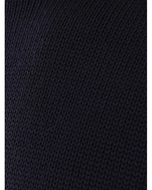 Roberto Collina Blue Crew-Neck Merino Jumper for men