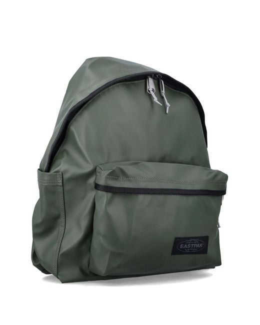 Eastpak Green Logo-Patch Backpack