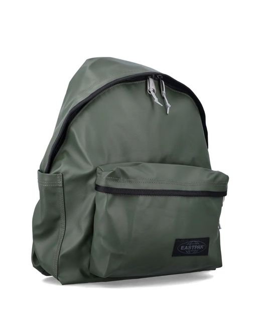 Eastpak Green Logo-Patch Backpack