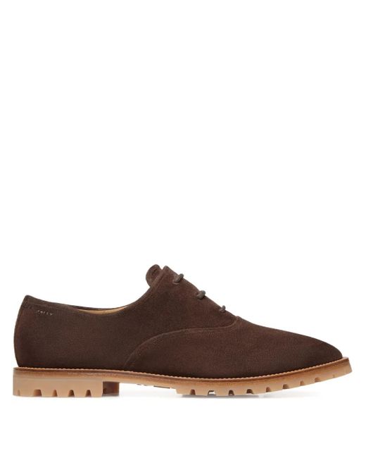 Scarpe Oxford Solaria di Bally in Brown da Uomo
