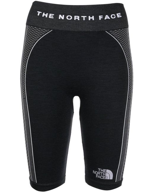 The North Face Logojacquard Cycling Shorts in Black Lyst UK