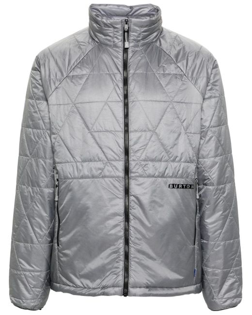 Burton Gray Insulated Ripstop Lightweight Jacket for men