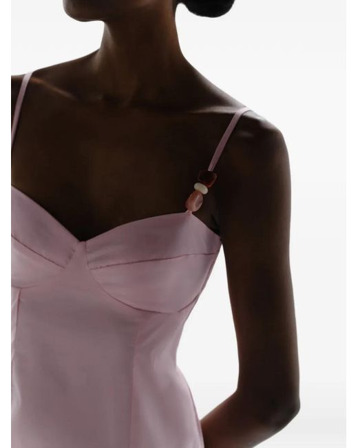 Baobab Pink Simona Sweetheart Maxi Dress