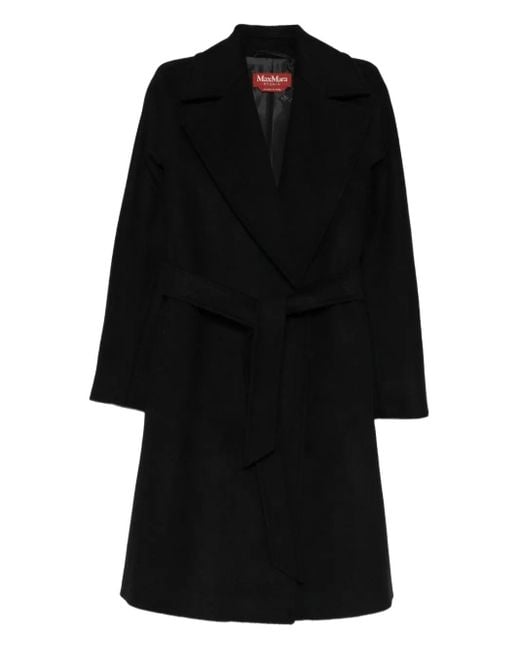 Max Mara Black Wool Coat