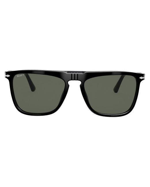 Persol Black Square Frame Sunglasses