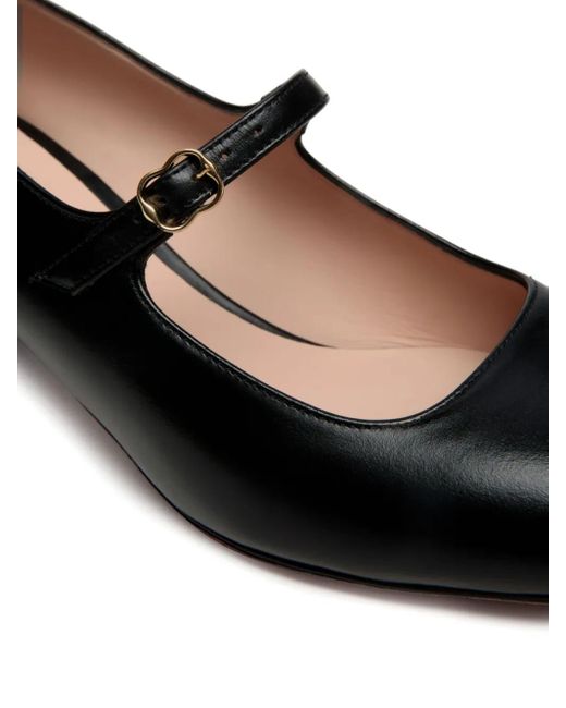 Bally Black 50Mm Leather Pumps
