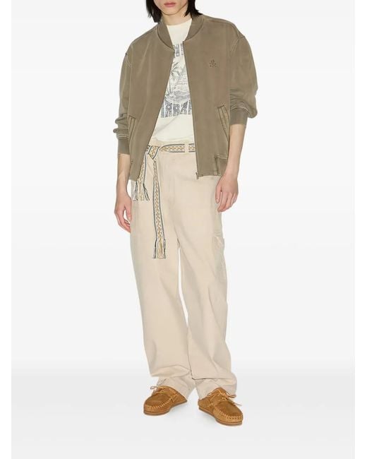 Isabel Marant Natural Marty Bomber Jacket for men