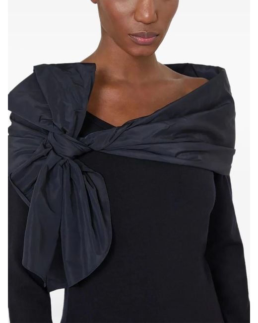 Max Mara Black Bow Sweater