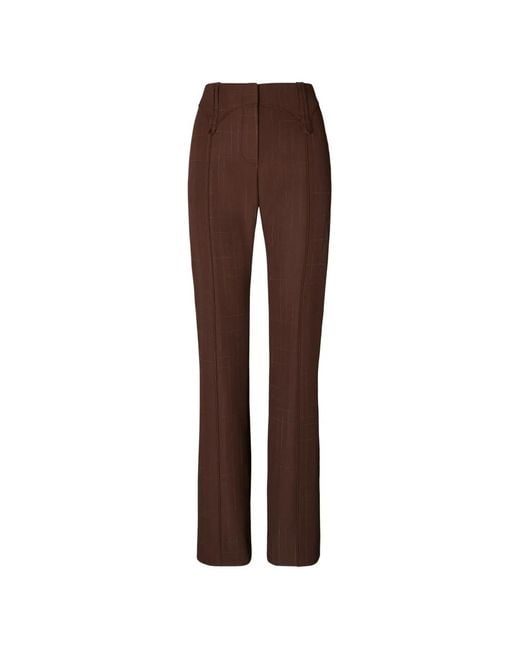 Tory Burch Brown Wool Pant