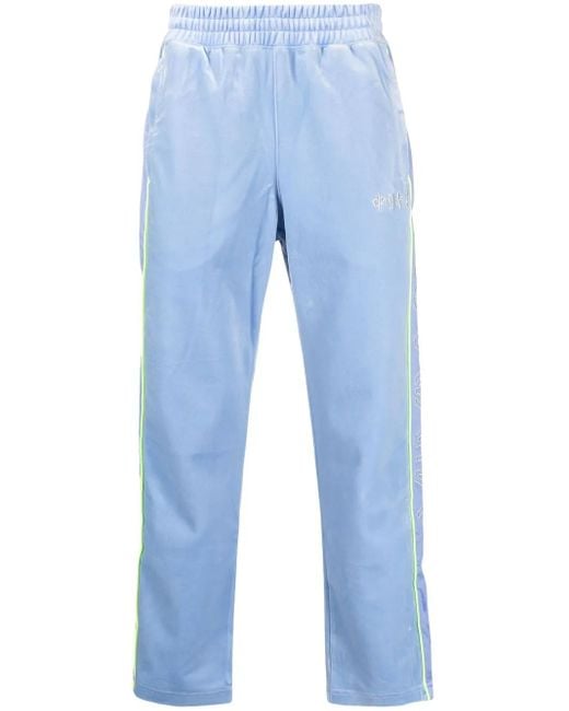 Li-ning Cropped Trainingsbroek in het Blue