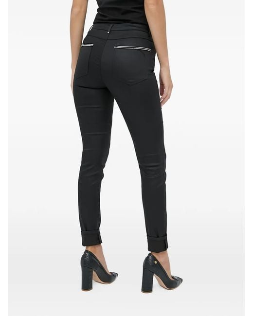 Morgan Black Cuffed Trousers