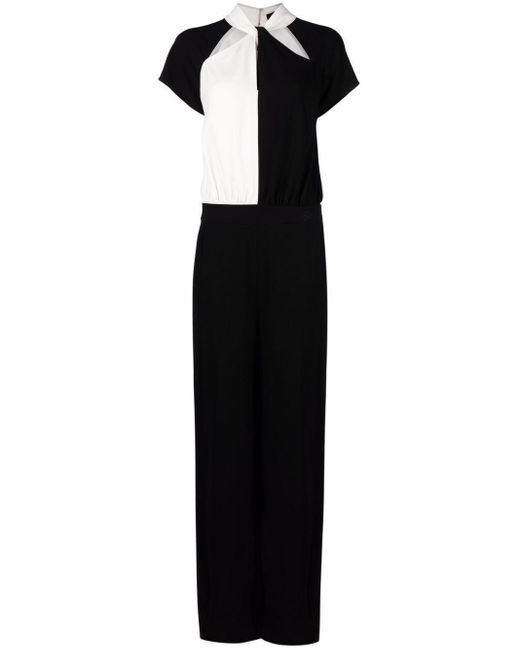 Karl Lagerfeld Colour-block Halterneck 