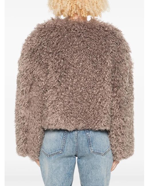 Tagliatore Brown 'Perla' Bomber Jacket