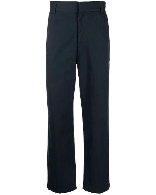 Vince Blue Straight-Leg Chino Trousers for men