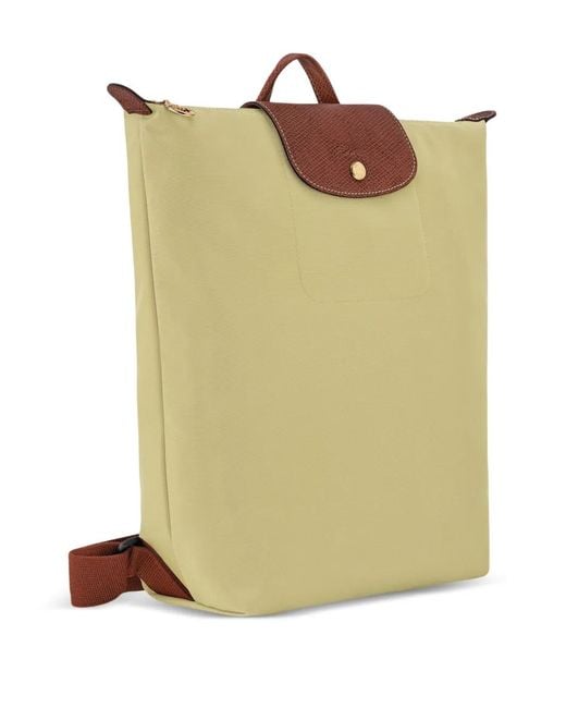 Longchamp Green Medium Le Pliage Original Backpack