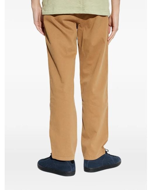 Rag & Bone Natural Evan Pleated Chino Trousers for men