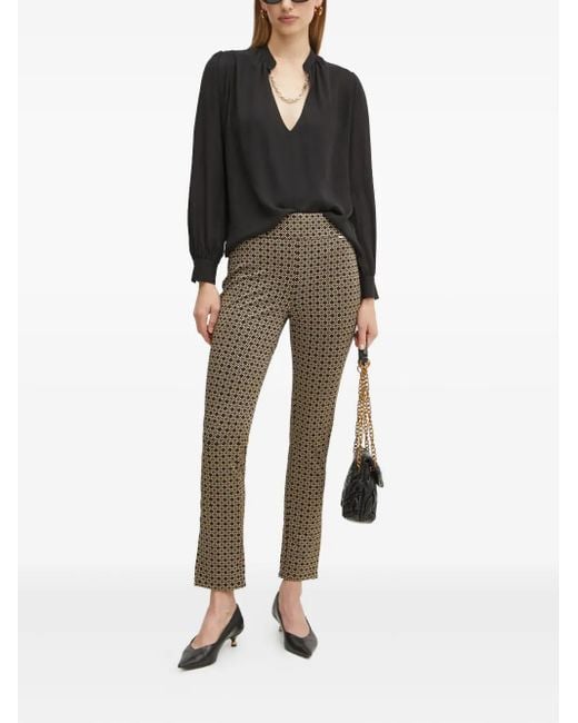Guess Black V-Neck Blouse