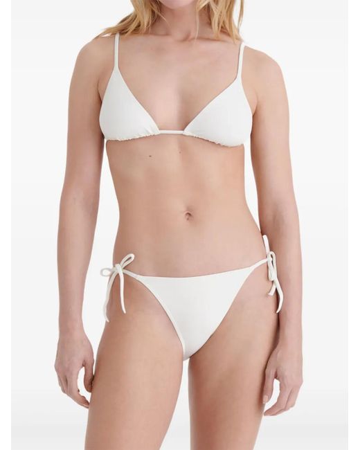 Eres White Malou Side-Tie Bikini Briefs