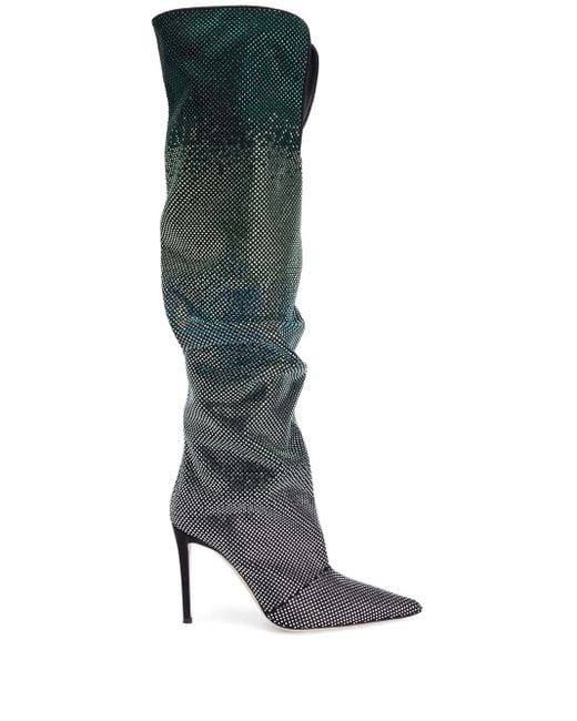 Giuseppe Zanotti Gz Gala Caleido ロングブーツ 105mm Black