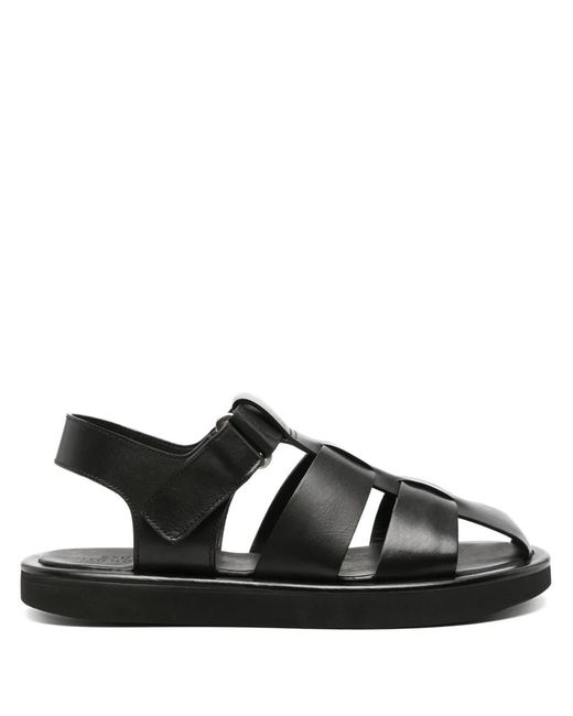 Studio Nicholson Black Cassius Leather Sandals