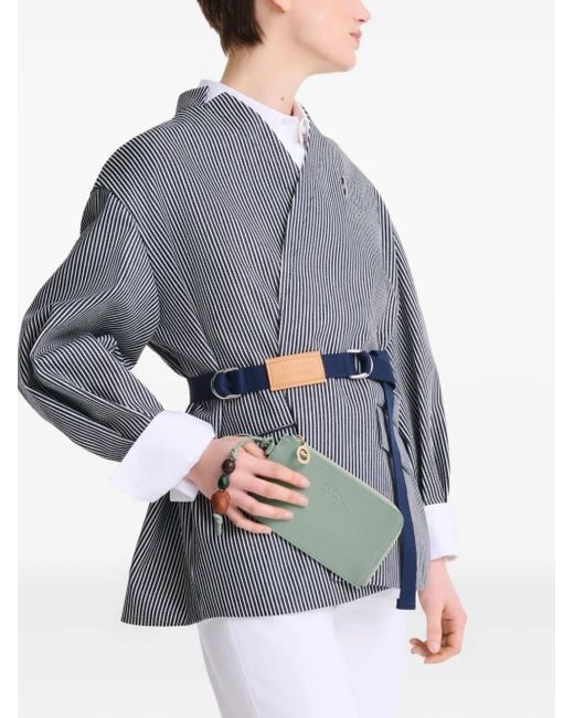 Longchamp Gray Le Pliage Xtra clutch bag